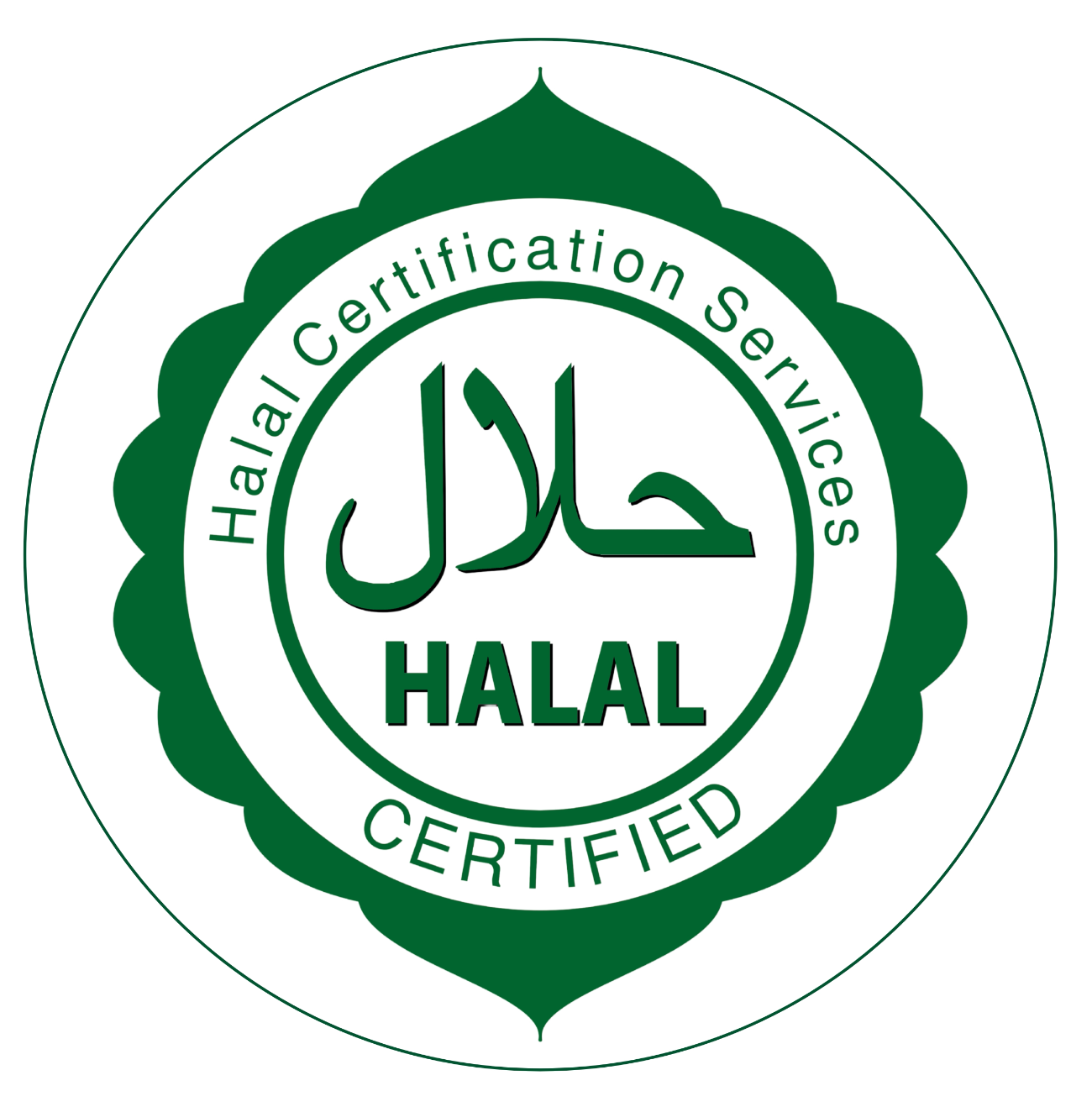Logo Halal Certified — HCS